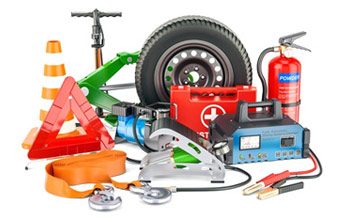 Autozubehör mieten Autozubehör, Warndreieck, Abschleppseil, Reifen